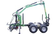 ATV timber trailer with crane 21-SV20 and SV30 Ranges