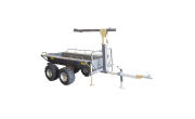ATV forestry trailer with winch 23-TV07PRO