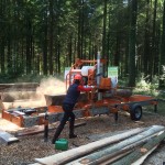 Norwood HD36 being demonstrated at the Confor woodland show 2015 (15)