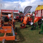 Norwood Band sawmill, Hakki Pilke, Timberwolf on display at the RWAS show 2013