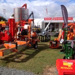 Norwood Band sawmill, Hakki Pilke, Timberwolf on display at the RWAS 2013