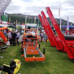 Norwood Band sawmill and Hakki Pilke on display at the RWAS show 2014