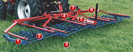 Opico grass harrow .4