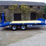 PF low loader plant trailer 10 ton