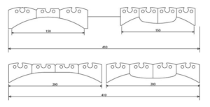 410 moulding knife set