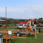 Norwood HD36 mobile bandsaw mill being demonstrated at our open day March 2017