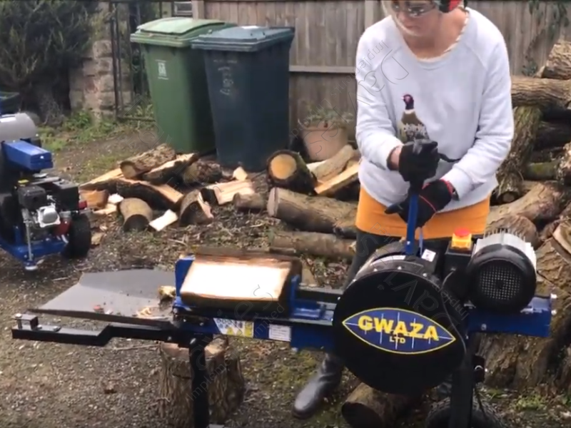 Gwaza kinetic 7ton electric log splitter | Davies Implements