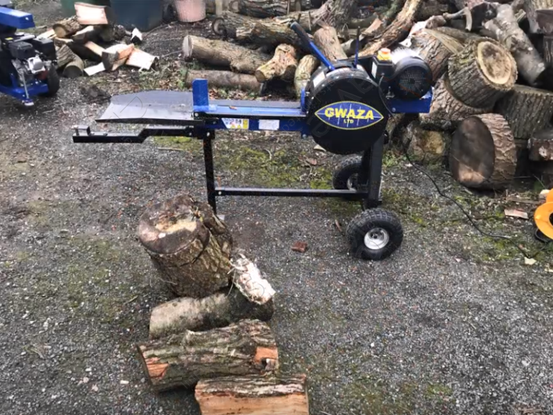 Gwaza kinetic 7ton electric log splitter | Davies Implements