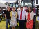 Davies Implements staff with Chris from McCormick tractor at RWAS 2023